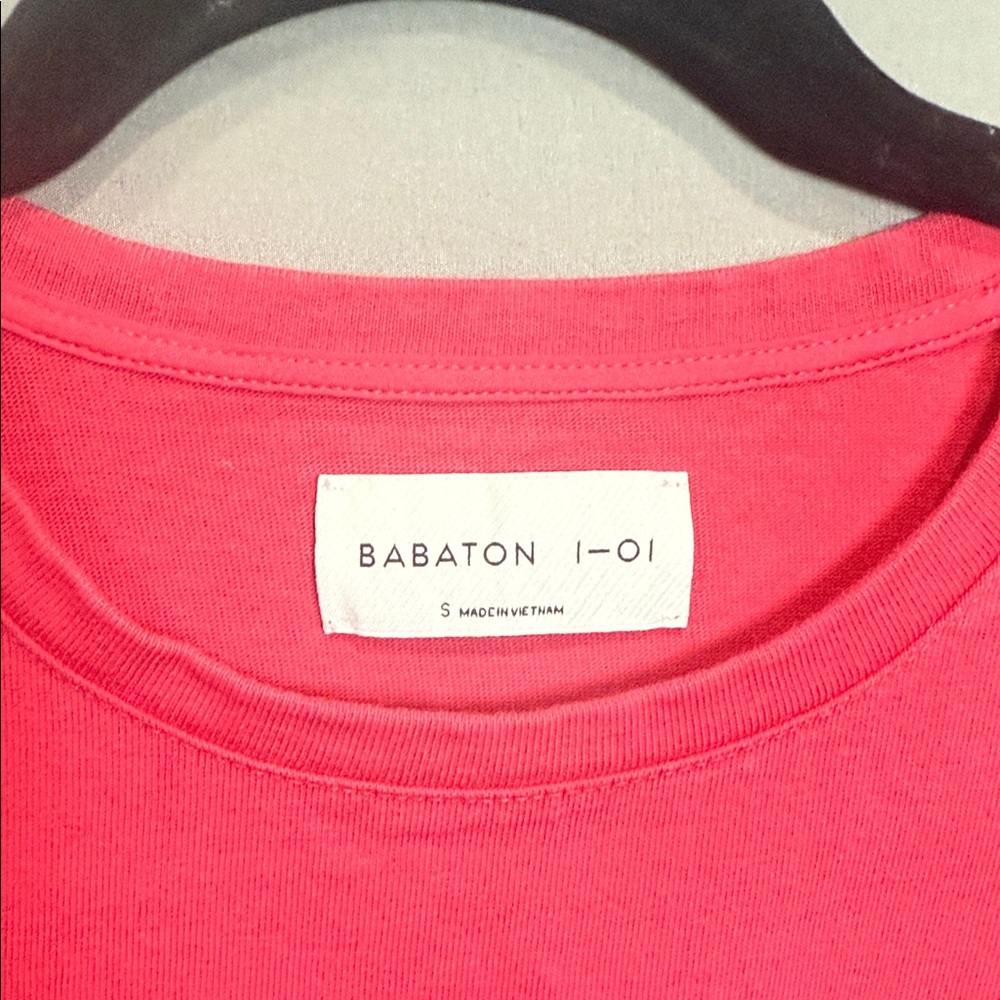 Babaton 1-01 Sleeveless Muscle Tee, Women’s Size‎ S, Hot Pink - Picture 2 of 7